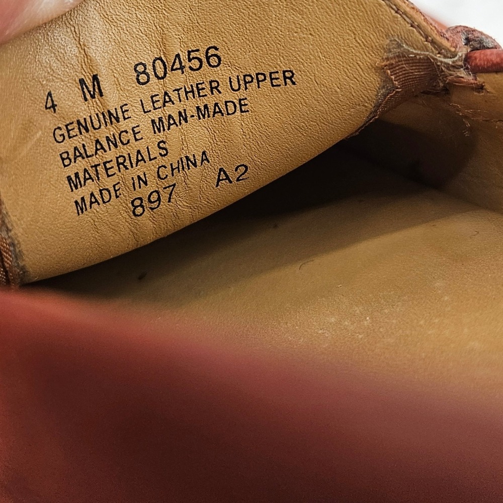 Lands End Leather Driving Loafers Moccasins Brown Slip On Shoes Mens Size 4 - Picture 9 of 9